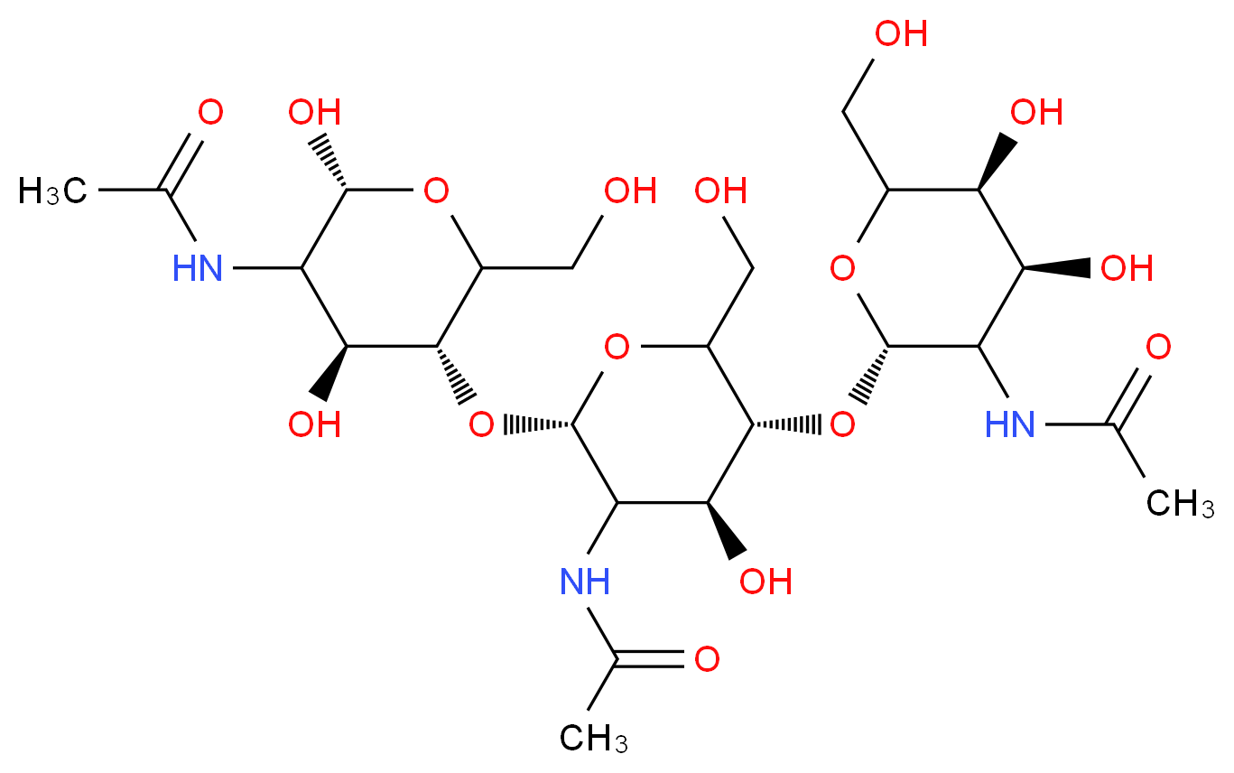 1398-61-4 分子结构