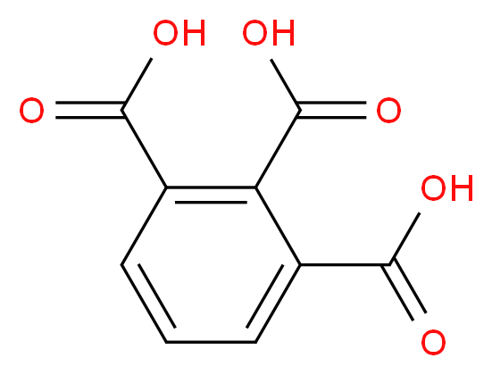 1,2,3-苯三甲酸 水合物_分子结构_CAS_732304-21-1)