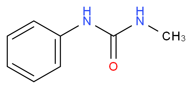 3-methyl-1-phenylurea_分子结构_CAS_1007-36-9