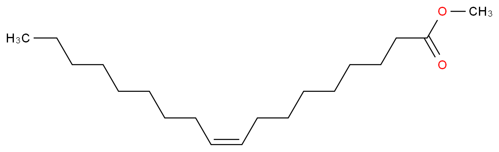 methyl (9Z)-octadec-9-enoate_分子结构_CAS_112-62-9