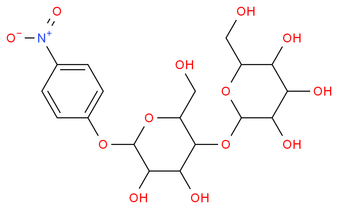 4-Nitrophenyl β-D-maltoside_分子结构_CAS_56846-39-0)