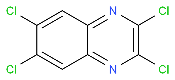 2,3,6,7-四氯喹喔啉_分子结构_CAS_25983-14-6)