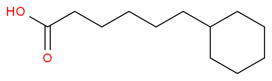 6-CYCLOHEXYL-HEXANOIC ACID_分子结构_CAS_4354-56-7)