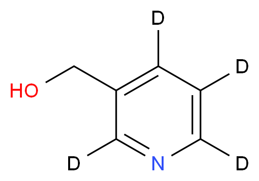 (<sup>2</sup>H<sub>4</sub>)pyridin-3-ylmethanol_分子结构_CAS_258854-74-9