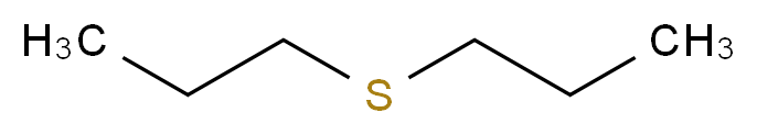 1-(propylsulfanyl)propane_分子结构_CAS_111-47-7