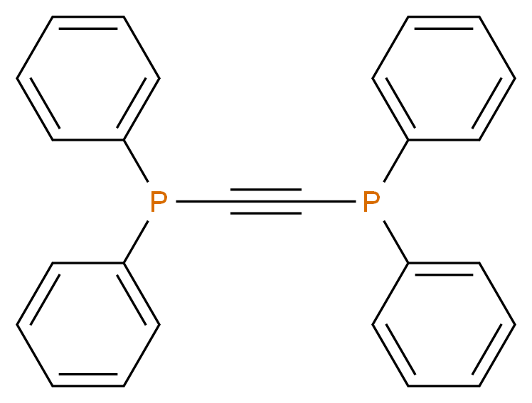 双(二苯基膦)乙炔_分子结构_CAS_5112-95-8)