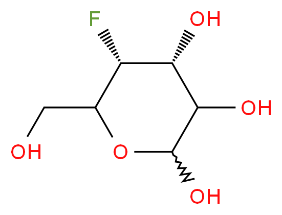 4-Deoxy-4-fluoro-D-galactose_分子结构_CAS_40010-20-6)