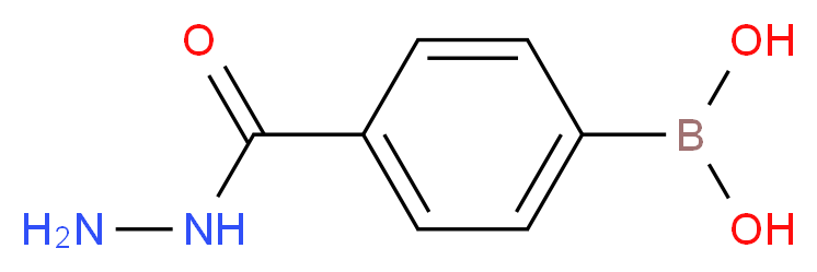 4-BORONOBENZOHYDRAZIDE_分子结构_CAS_850567-95-2)