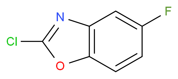 2-chloro-5-fluoro-1,3-benzoxazole_分子结构_CAS_153403-53-3)