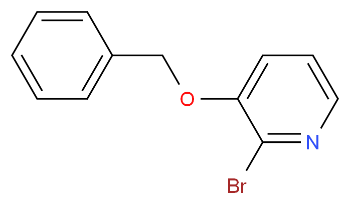 3-(benzyloxy)-2-bromopyridine_分子结构_CAS_132330-98-4