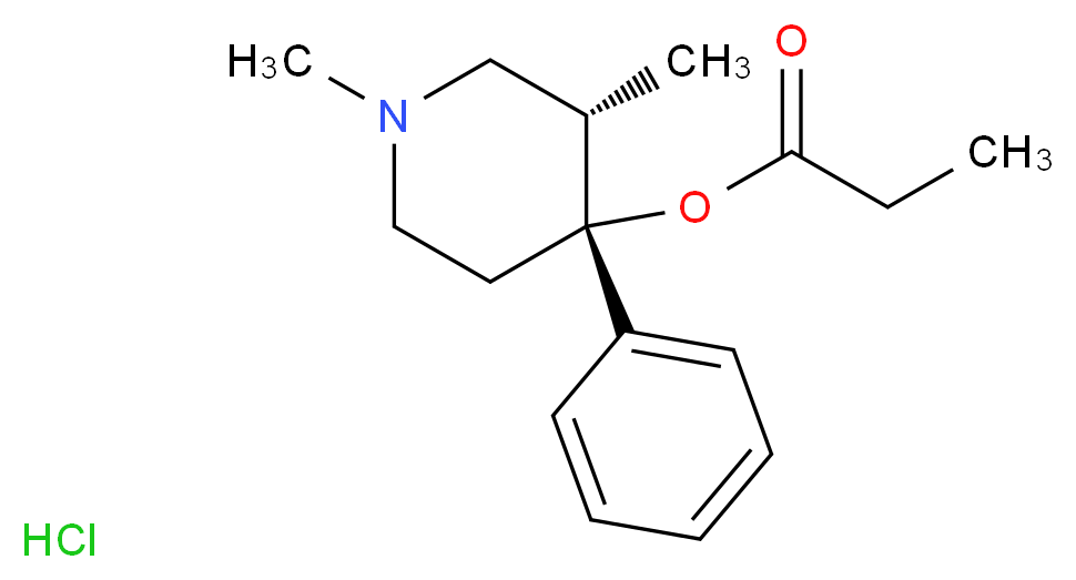 α-Prodine Hydrochloride_分子结构_CAS_561-78-4)