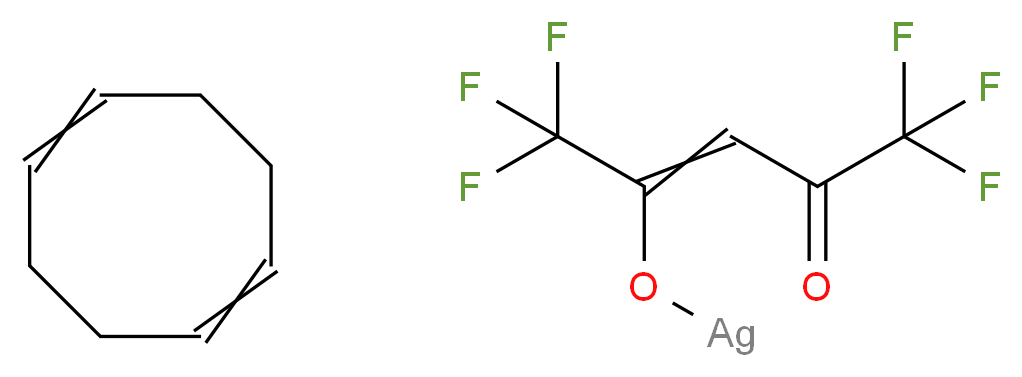 (1,5-环辛二烯)(六氟乙酰丙酮酸)银(I)_分子结构_CAS_38892-25-0)