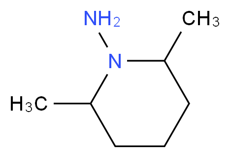 1-氨基-2,6-二甲基哌啶_分子结构_CAS_39135-39-2)