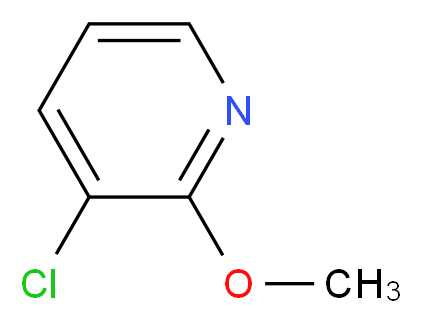 3-Chloro-2-methoxypyridine 98%_分子结构_CAS_13472-84-9)