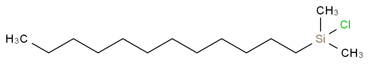氯化(十二烷基)二甲基硅烷_分子结构_CAS_66604-31-7)
