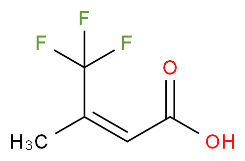 &beta;-Trifluoromethylcrotonic acid_分子结构_CAS_93404-33-2)