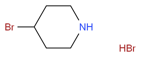 4-bromopiperidine hydrobromide_分子结构_CAS_54288-70-9