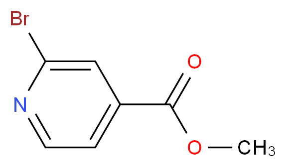 methyl 2-bromopyridine-4-carboxylate_分子结构_CAS_26156-48-9