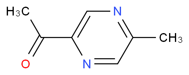 1-(5-methylpyrazin-2-yl)ethan-1-one_分子结构_CAS_22047-27-4