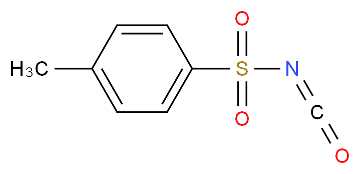 p-TOLUENESULFONYL ISOCYANATE_分子结构_CAS_4083-64-1)