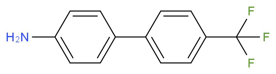 4-[4-(trifluoromethyl)phenyl]aniline_分子结构_CAS_57688-34-3