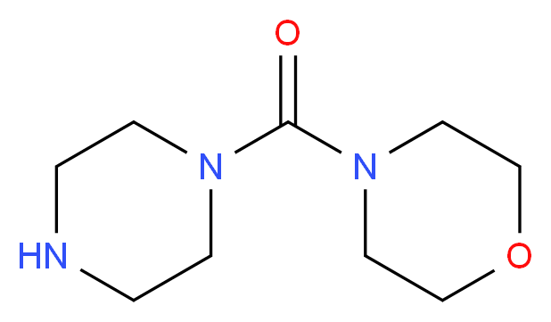 Morpholin-4-yl-piperazin-1-yl-methanone_分子结构_CAS_98834-08-3)