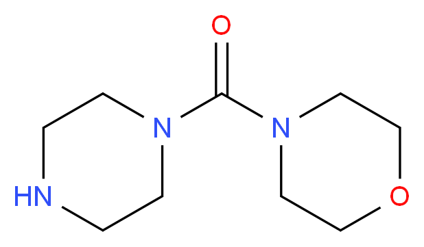 Morpholinepiperazinemethanone 97%_分子结构_CAS_)