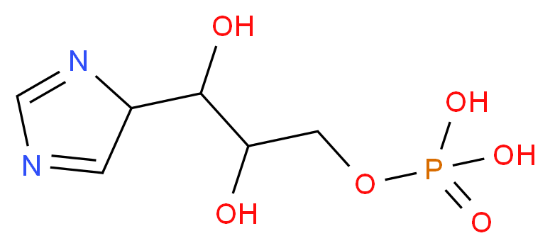 [2,3-dihydroxy-3-(4H-imidazol-4-yl)propoxy]phosphonic acid_分子结构_CAS_210241-69-3