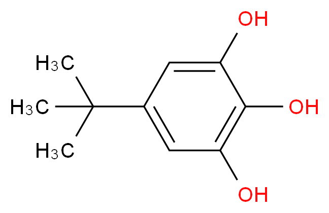 5-叔丁基焦棓酚_分子结构_CAS_20481-17-8)