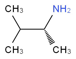 (R)-(-)-2-氨基-3-甲基丁烷_分子结构_CAS_34701-33-2)