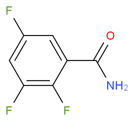 2,3,5-Trifluorobenzamide_分子结构_CAS_238403-46-8)