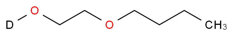 2-butoxyethan-1-(<sup>2</sup>H)ol_分子结构_CAS_139754-38-4