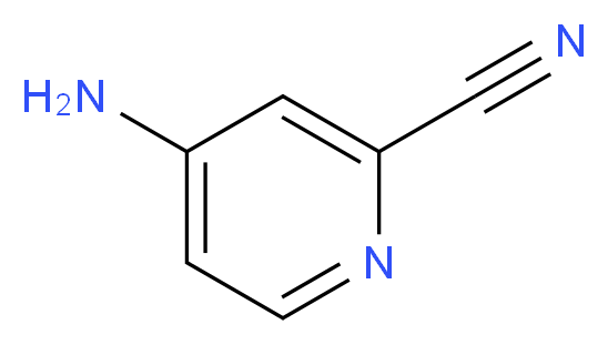 4-aminopyridine-2-carbonitrile_分子结构_CAS_98139-15-2