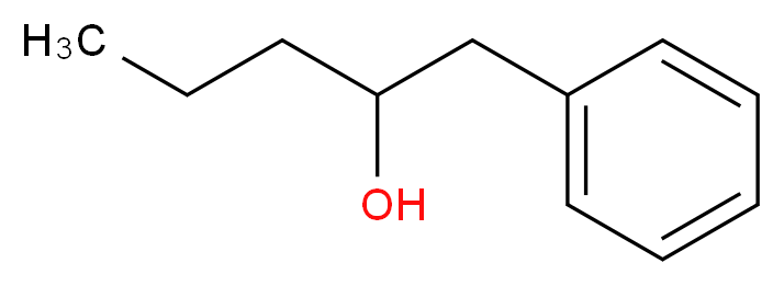 1-苯基-2-戊醇_分子结构_CAS_705-73-7)
