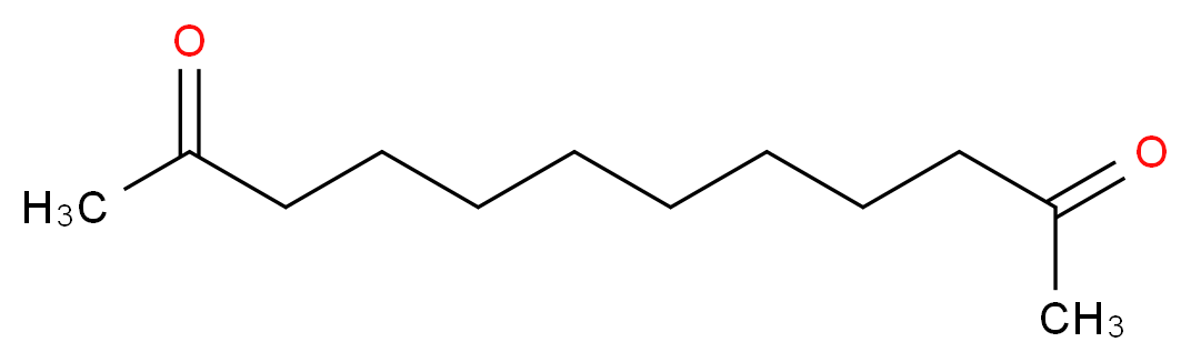 dodecane-2,11-dione_分子结构_CAS_7029-09-6