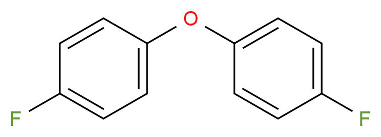 Bis(4-fluorophenyl)ether 97%_分子结构_CAS_330-93-8)