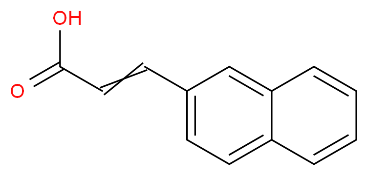 3-(Naphth-2-yl)acrylic acid 98%_分子结构_CAS_51557-26-7)