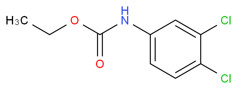 Ethyl (3,4-dichlorophenyl)carbamate_分子结构_CAS_7159-94-6)