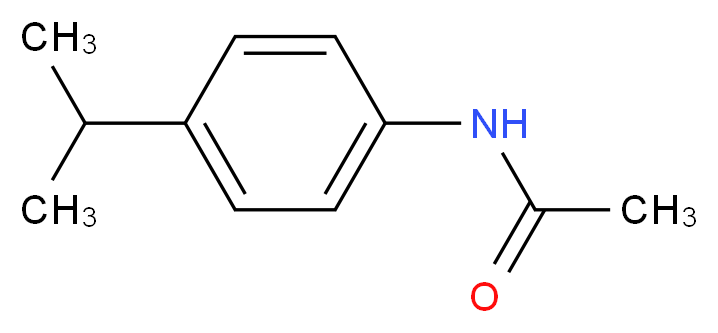 4-Isopropylacetanilide_分子结构_CAS_)