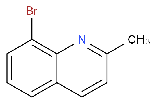 8-BROMO-2-METHYLQUINOLINE_分子结构_CAS_61047-43-6)