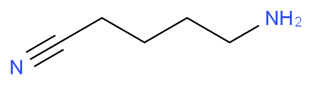 5-aminopentanenitrile_分子结构_CAS_)