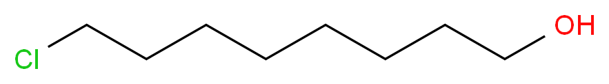 8-chlorooctan-1-ol_分子结构_CAS_23144-52-7