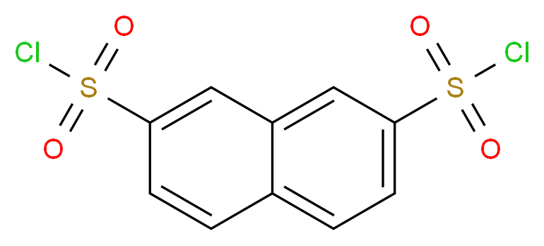 naphthalene-2,7-disulfonyl dichloride_分子结构_CAS_19551-16-7