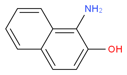 1-aminonaphthalen-2-ol_分子结构_CAS_2834-92-6