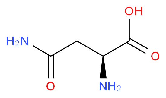 (2S)-2-amino-3-carbamoylpropanoic acid_分子结构_CAS_70-47-3