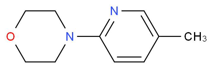 4-(5-methylpyridin-2-yl)morpholine_分子结构_CAS_251101-37-8