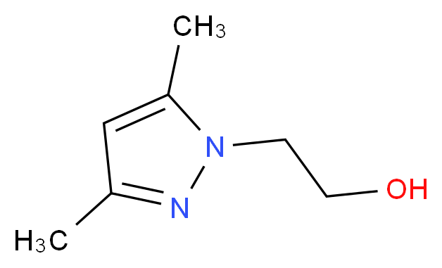 2-(3,5-Dimethyl-1H-pyrazol-1-yl)-1-ethanol_分子结构_CAS_20000-80-0)