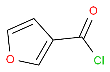 furan-3-carbonyl chloride_分子结构_CAS_26214-65-3