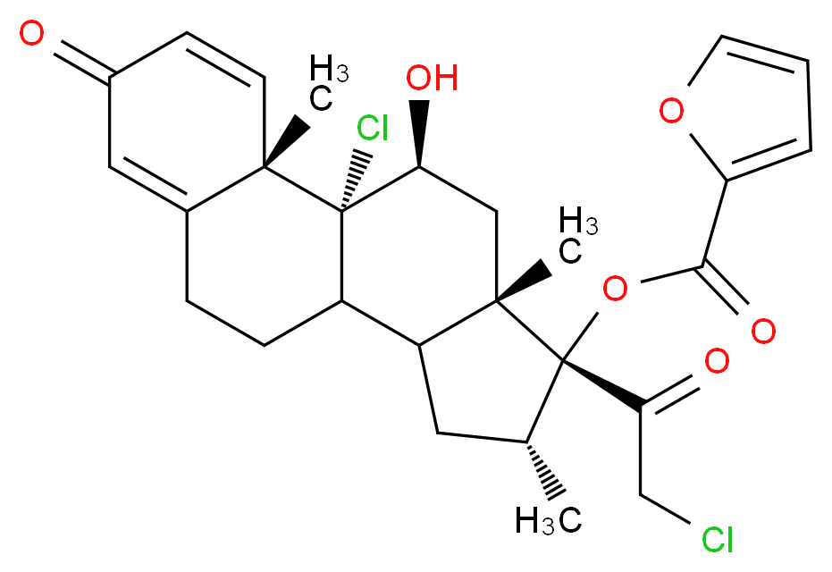 Mometasone Furoate_分子结构_CAS_83919-23-7)