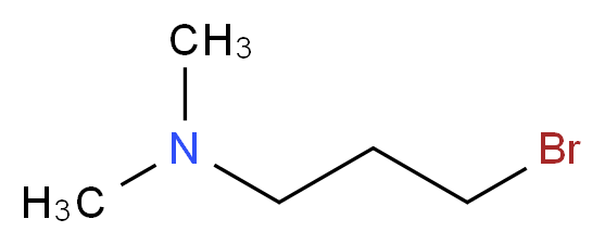 (3-bromopropyl)dimethylamine_分子结构_CAS_53929-74-1